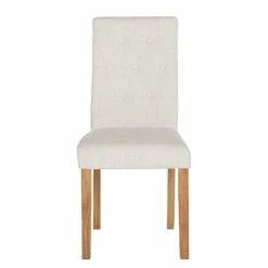 Chaises Capitonnées Jeanne (lot De 2) 24 Chaises Capitonnées Jeanne (lot De 2) -HOME24 Soldes polsterstuhl jeanne 2er set leinenstoff creme 1986258