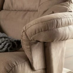 Fauteuil De Relaxation Bordeaux -HOME24 Soldes relaxsessel lacanau mit hocker microfaser braun 3320965