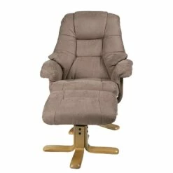 Fauteuil De Relaxation Bordeaux -HOME24 Soldes relaxsessel lacanau mit hocker microfaser braun 446444