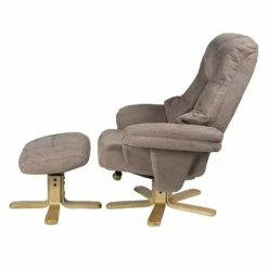 Fauteuil De Relaxation Bordeaux -HOME24 Soldes relaxsessel lacanau mit hocker microfaser braun 446446