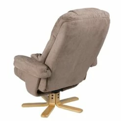 Fauteuil De Relaxation Bordeaux -HOME24 Soldes relaxsessel lacanau mit hocker microfaser braun 446448