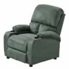 Fauteuil De Relaxation Norvell -HOME24 Soldes relaxsessel norvell microfaser dunkelgruen 4874220