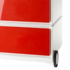 Caisson à Roulettes EasyBox II -HOME24 Soldes rollcontainer easybox ii weiss rot 1595686