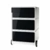 Caisson à Roulettes EasyBox II 1 Caisson à Roulettes EasyBox II -HOME24 Soldes rollcontainer easybox ii weiss schwarz 1595574