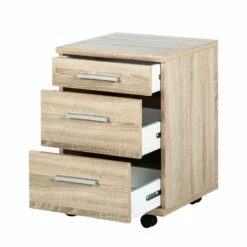 Caisson De Bureau Office Line -HOME24 Soldes rollcontainer office line eiche sonoma dekor 2917669