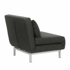 Fauteuil Convertible Carmack II -HOME24 Soldes schlafsessel carmack ii webstoff dunkelgrau 4163344