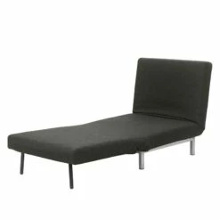 Fauteuil Convertible Carmack II -HOME24 Soldes schlafsessel carmack ii webstoff dunkelgrau 4163352