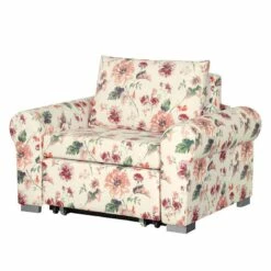 Fauteuil-lit Latina Basic Country 36 Fauteuil-lit Latina Basic Country -HOME24 Soldes schlafsessel latina iii flachgewebe gebluemt beige rot 3641293