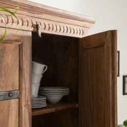 Armoire Bombay II -HOME24 Soldes schrank bombay sheesham massiv natur 3459317