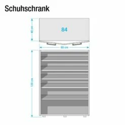 Meuble à Chaussures Viveiro -HOME24 Soldes schuhkommode repulse weiss 4402220