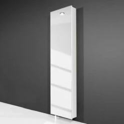 Meuble à Chaussures Boston -HOME24 Soldes schuhschrank boston mit spiegel weiss 4947100