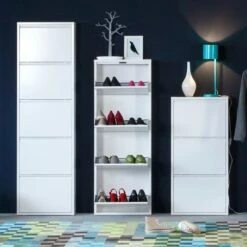 Meuble à Chaussures Holger -HOME24 Soldes schuhschrank cabinet weiss 2550786