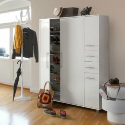 Meuble à Chaussures Pisa III -HOME24 Soldes schuhschrank goliath weiss 495972