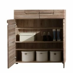 Armoire à Chaussures Lindley 17 Armoire à Chaussures Lindley -HOME24 Soldes schuhschrank lindley eiche sanremo dekor 343016