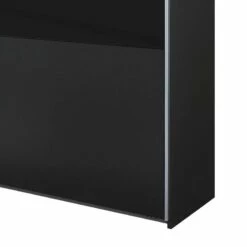 Armoire à Portes Coulissantes Loriga -HOME24 Soldes schwebetuerenschrank loriga graumetallic glas schwarz 175 cm 2 tuerig 2032574