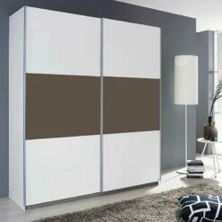 Armoire à Portes Coulissantes Nelas -HOME24 Soldes schwebetuerenschrank nelas alpinweiss lava 2019998