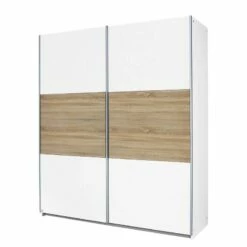Armoire à Portes Coulissantes Nelas -HOME24 Soldes schwebetuerenschrank nelas eiche sonoma dekor alpinweiss 2018758