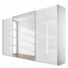 Armoire à Portes Coulissantes Quadra -HOME24 Soldes schwebetuerenschrank quadra spiegel alpinweiss glas weiss breite x hoehe 315 x 210 cm 1896770