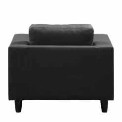 Fauteuil Bexwell I -HOME24 Soldes sessel bexwell kunstleder schwarz 5052644