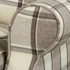 Fauteuil à Oreilles Colmar XL 24 Fauteuil à Oreilles Colmar XL -HOME24 Soldes sessel corteen webstoff braun beige 4283704