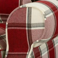 Fauteuil à Oreilles Colmar XL 33 Fauteuil à Oreilles Colmar XL -HOME24 Soldes sessel corteen webstoff rot beige 4283756