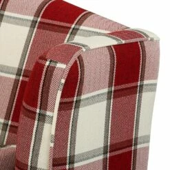 Fauteuil à Oreilles Colmar XL 34 Fauteuil à Oreilles Colmar XL -HOME24 Soldes sessel corteen webstoff rot beige 4283760