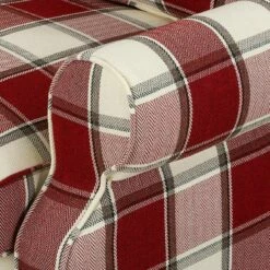 Fauteuil à Oreilles Colmar XL 35 Fauteuil à Oreilles Colmar XL -HOME24 Soldes sessel corteen webstoff rot beige 4283764