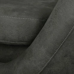 Fauteuil Marvin -HOME24 Soldes sessel duhnen antiklederlook dunkelgrau 4107536