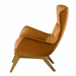 Fauteuil Hepburn I -HOME24 Soldes sessel hepburn echtleder echtleder neka cognac 5024192