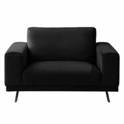 Fauteuil Lorcy -HOME24 Soldes sessel lorcy samt anthrazit 4892796