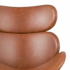 Fauteuil Montola Imitation Cuir -HOME24 Soldes sessel montola kunstleder cognac chrom 5087456