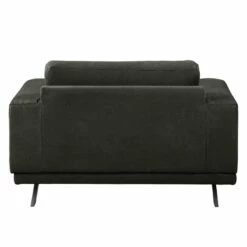 Fauteuil Ramilia -HOME24 Soldes sessel ramilia antiklederlook dunkelgrau 4882420