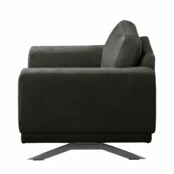 Fauteuil Ramilia -HOME24 Soldes sessel ramilia antiklederlook dunkelgrau 4882424