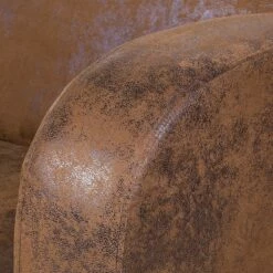 Fauteuil Tullow 24 Fauteuil Tullow -HOME24 Soldes sessel tullow antiklederlook braun 405114