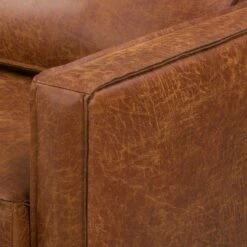 Fauteuil XL FORT DODGE -HOME24 Soldes sofa fort dodge 2 sitzer antiklederlook cognac 4669872
