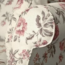 Fauteuil Rosehearty -HOME24 Soldes sofa rosehearty 3 sitzer webstoff creme rose 4191032