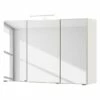 Armoire Avec Miroir Turda III -HOME24 Soldes spiegelschrank turda iii weiss 1435002