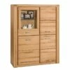 Armoire Vitrine Lombok I -HOME24 Soldes standvitrine lombok ii teilmassiv wildeiche 5004024