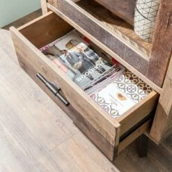 Vitrine Tamati -HOME24 Soldes standvitrine tamati pinie massiv 3758560