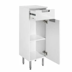 Armoire Basse Romana -HOME24 Soldes unterschrank romana hochglanz weiss 4560444
