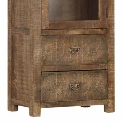 Vitrine Pintage I -HOME24 Soldes vitrine pintage i mango massiv gebeizt lackiert 259750