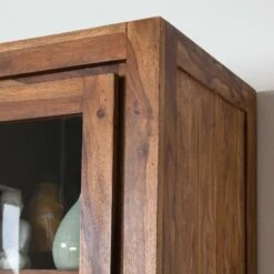 Vitrine OHIO A 19 Vitrine OHIO A -HOME24 Soldes vitrinenschrank ohio sheesham massiv 4257536