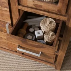 Vitrine OHIO A 24 Vitrine OHIO A -HOME24 Soldes vitrinenschrank ohio sheesham massiv 4257548