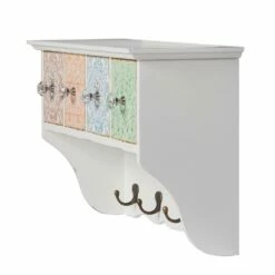 Porte-manteaux Mural Charminster -HOME24 Soldes wandgarderobe charminster paulownia teilmassiv 4149424