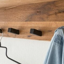 Porte-manteaux Mural Forunas I 14 Porte-manteaux Mural Forunas I -HOME24 Soldes wandgarderobe forunas i zerreiche wildeiche massiv 4012752