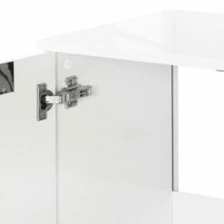 Meuble Sous Vasque Romana -HOME24 Soldes waschbeckenunterschrank romana hochglanz weiss 3328373