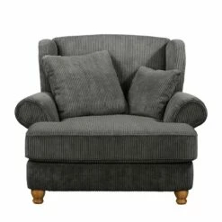 Fauteuil XXL Colares -HOME24 Soldes xxl sessel colares cord grau 4518888